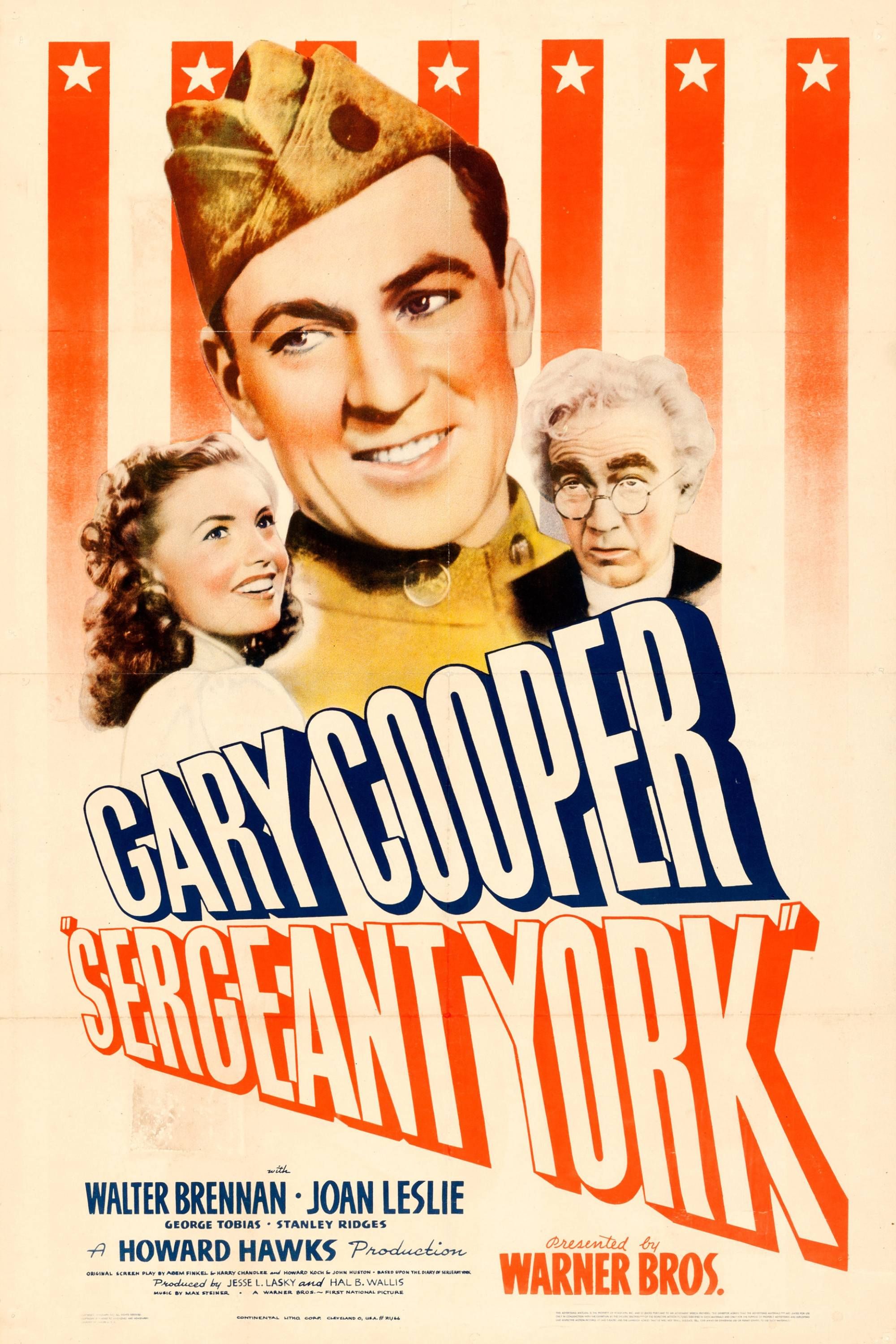 Sergeant York - Poster - Gary Cooper as a soldier