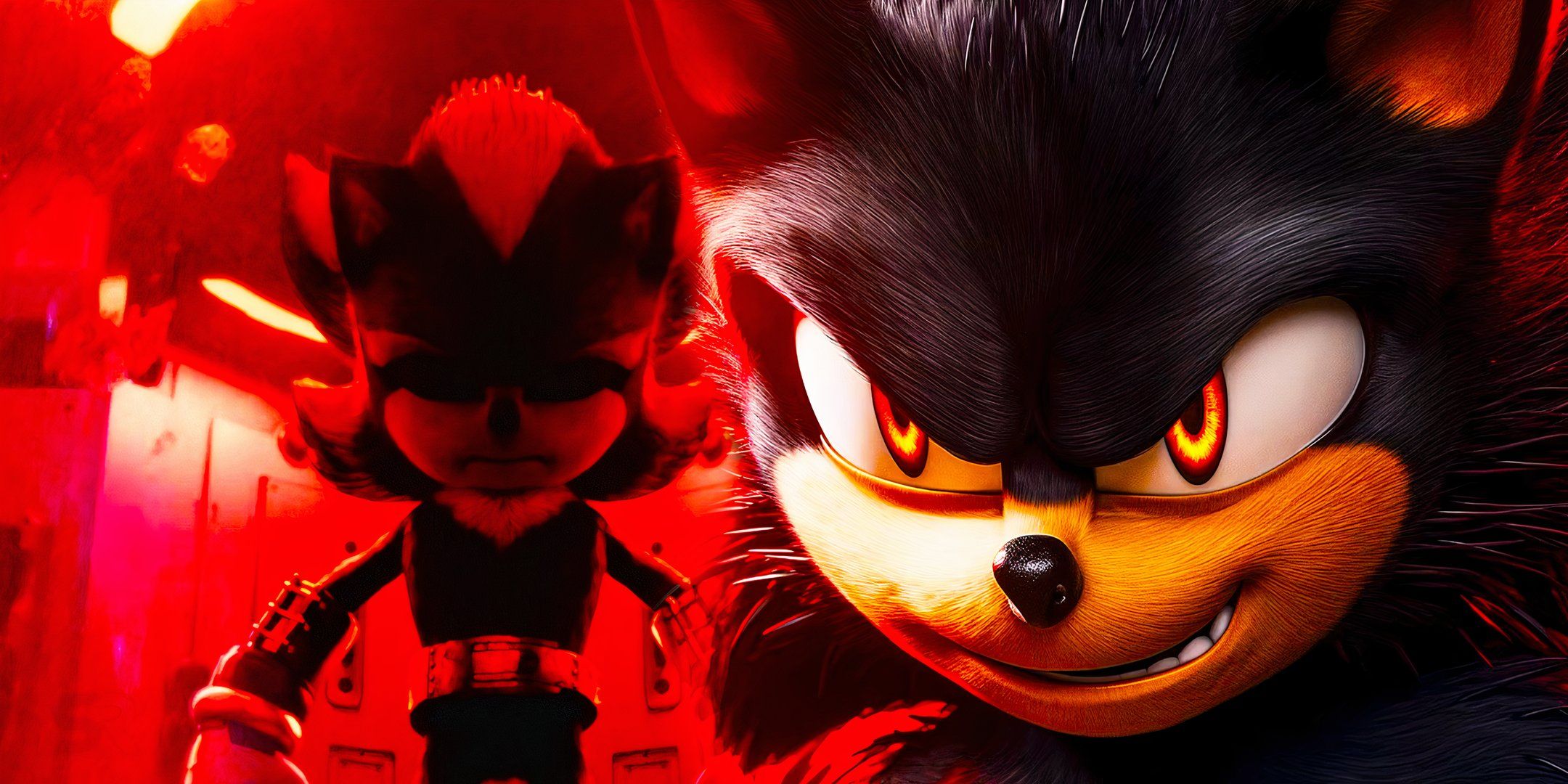 Shadow the Hedgehog in the Sonic the Hedgehog movies