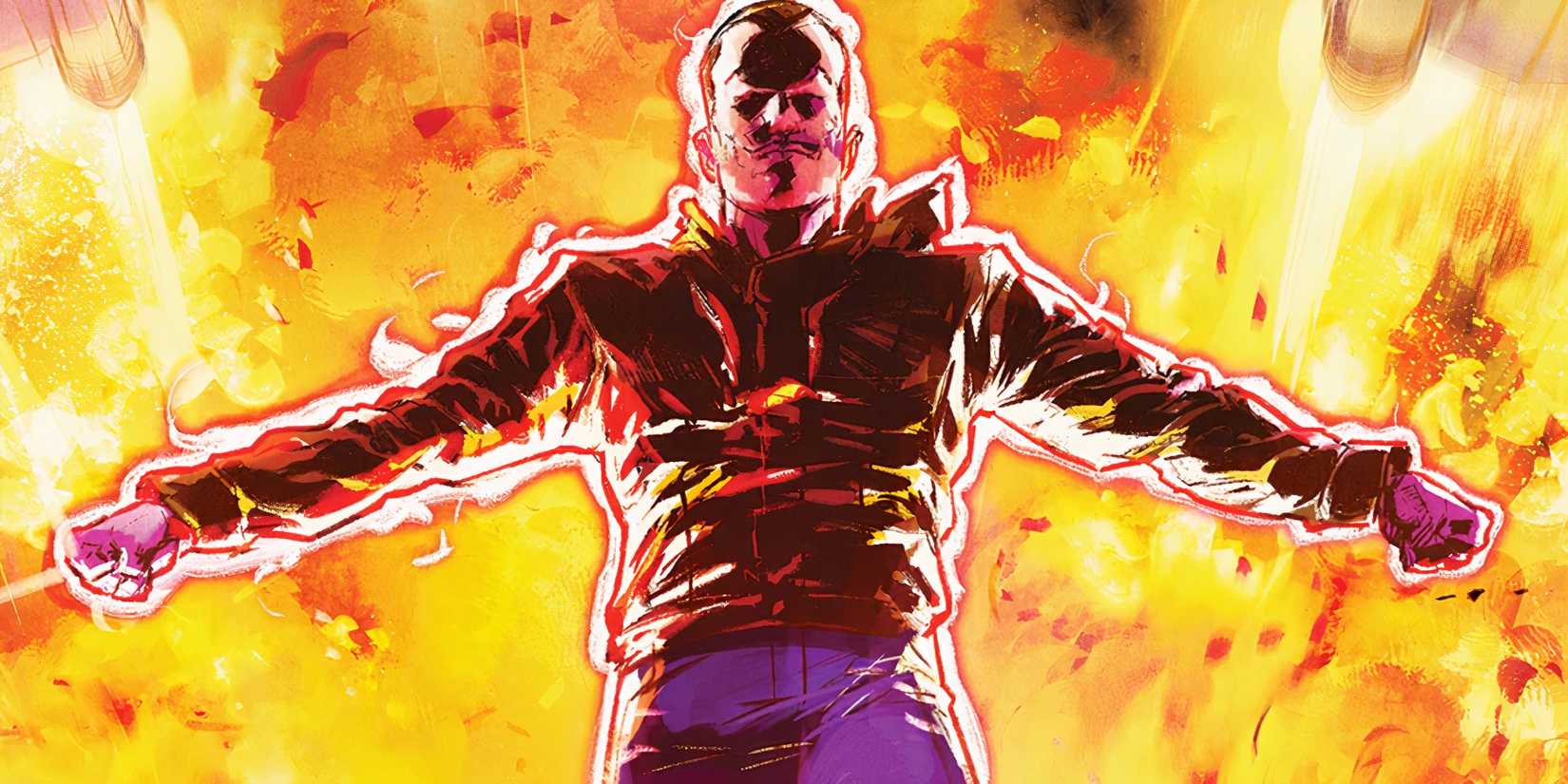 Sinestro with Red Lantern Powers DC