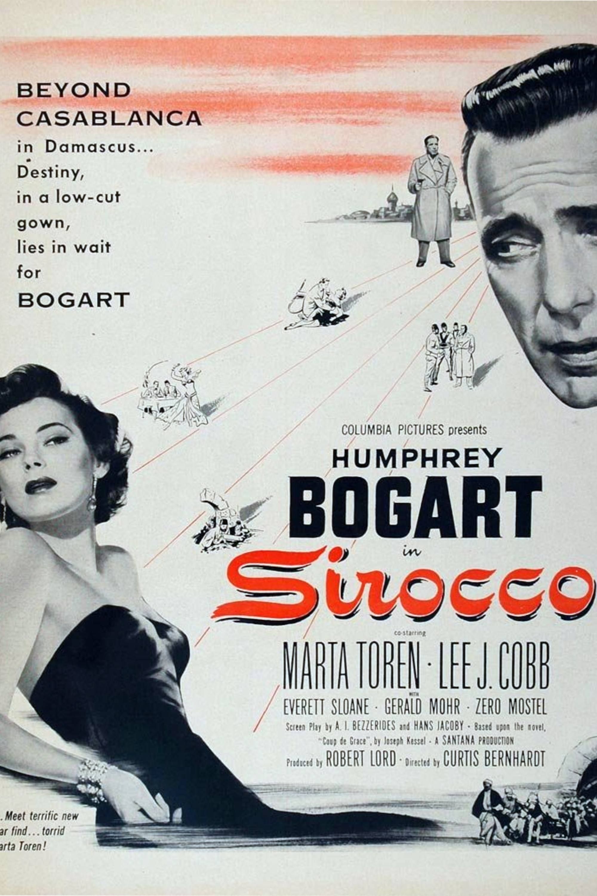 Sirocco (1951) - Pôster - Humphrey bogart