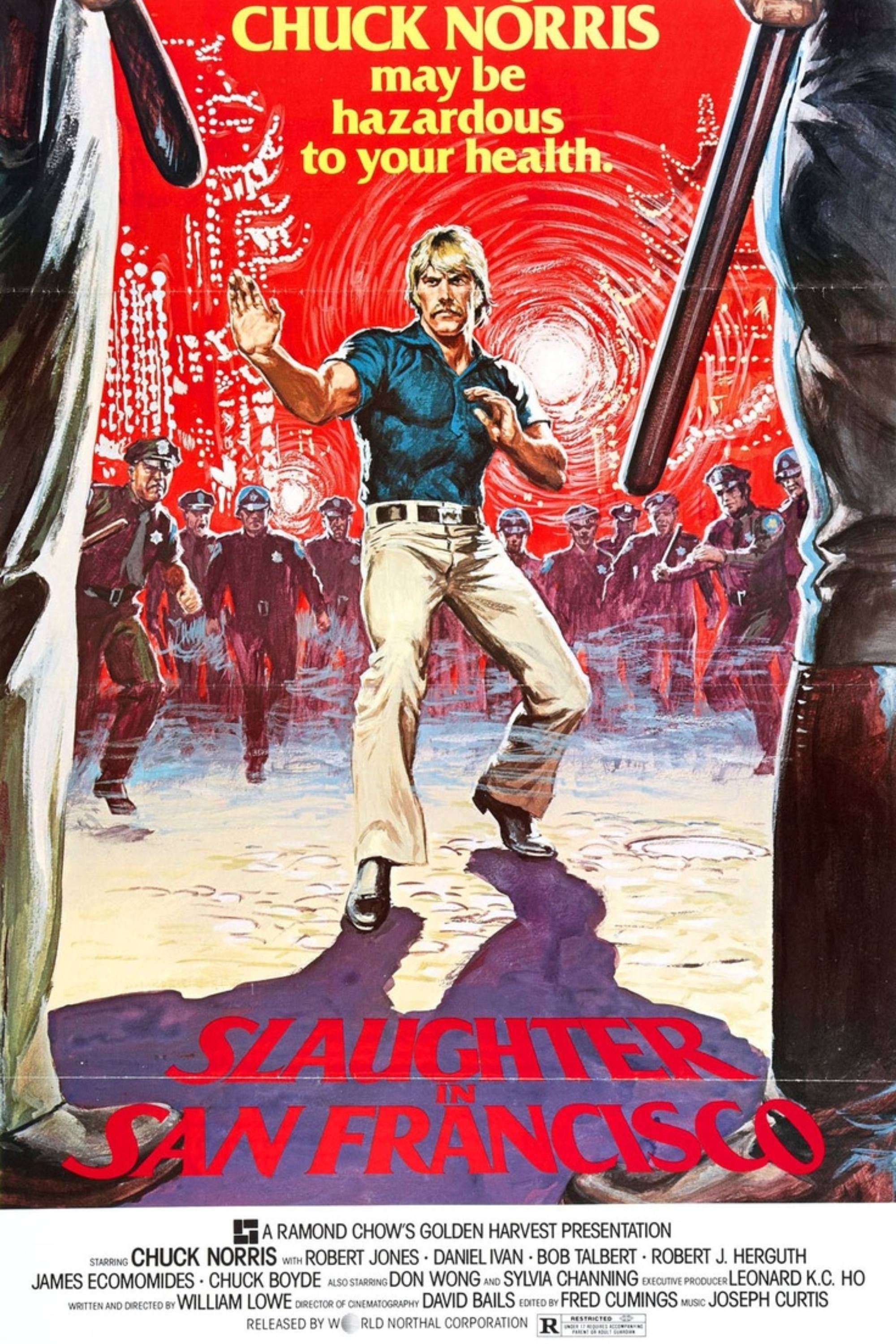 Slaughter in San Francisco (1974) - Poster - Chuck Norris