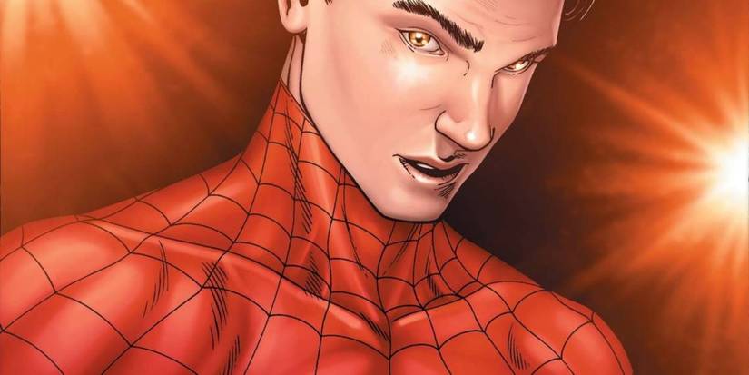 Spider-Man unmasking himself during Civil War.