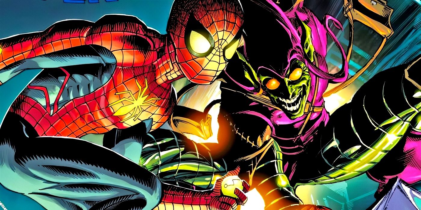 Spider-Man and Green Goblin from Marvel Comics.