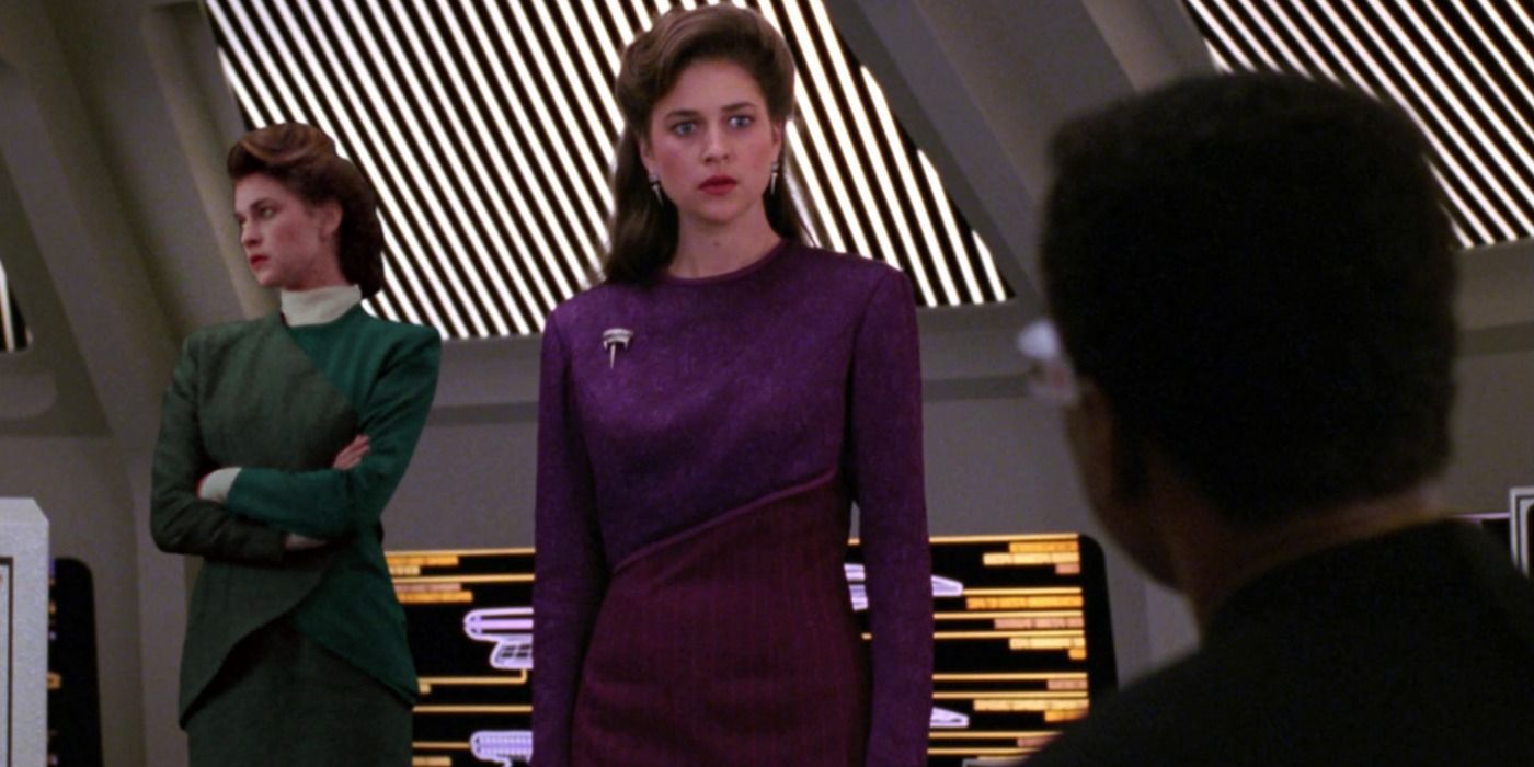 Star Trek TNG Galaxys Child Leah Brahms holodeck La Forge