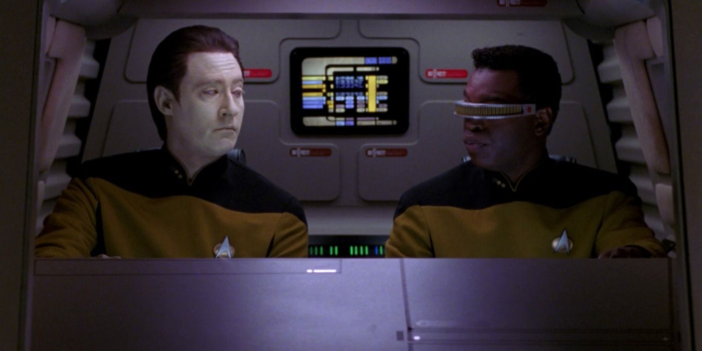 Los 7 mejores equipos de datos y Geordi en Star Trek: TNG, Movies y Picard