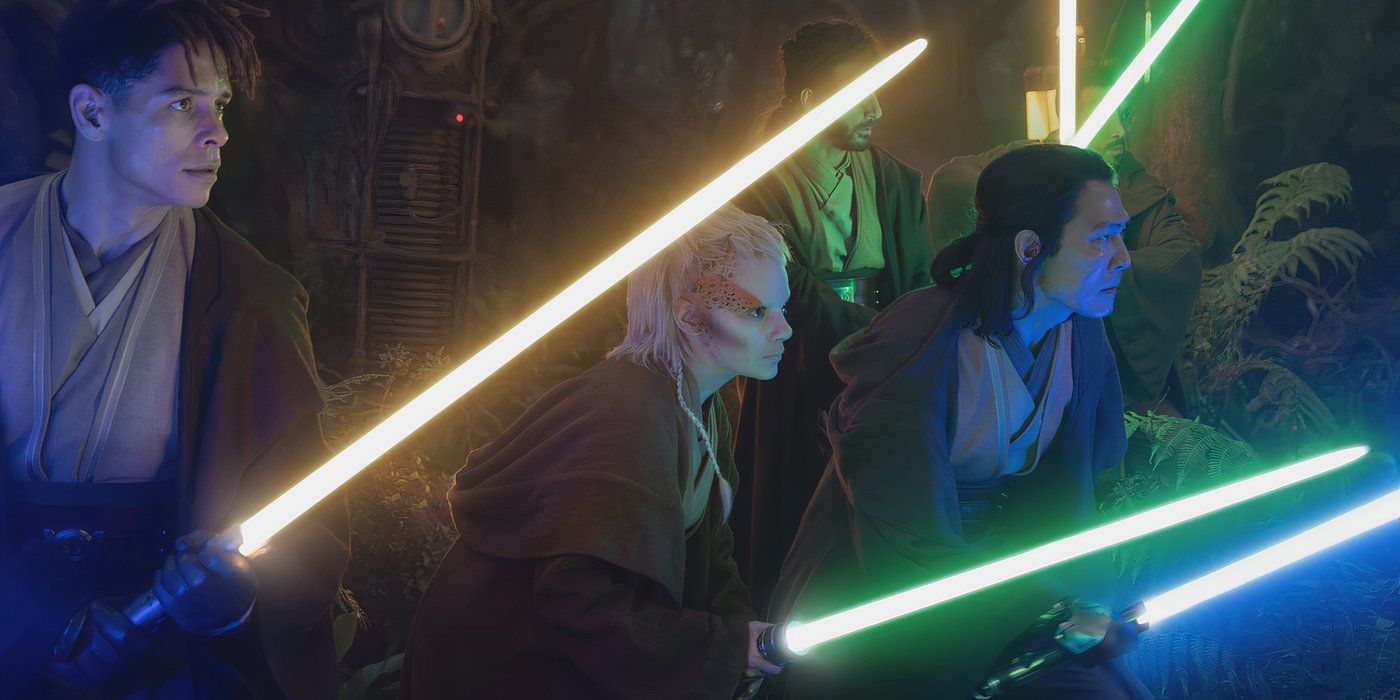 Jedi in The Acolyte wield their lightsabers