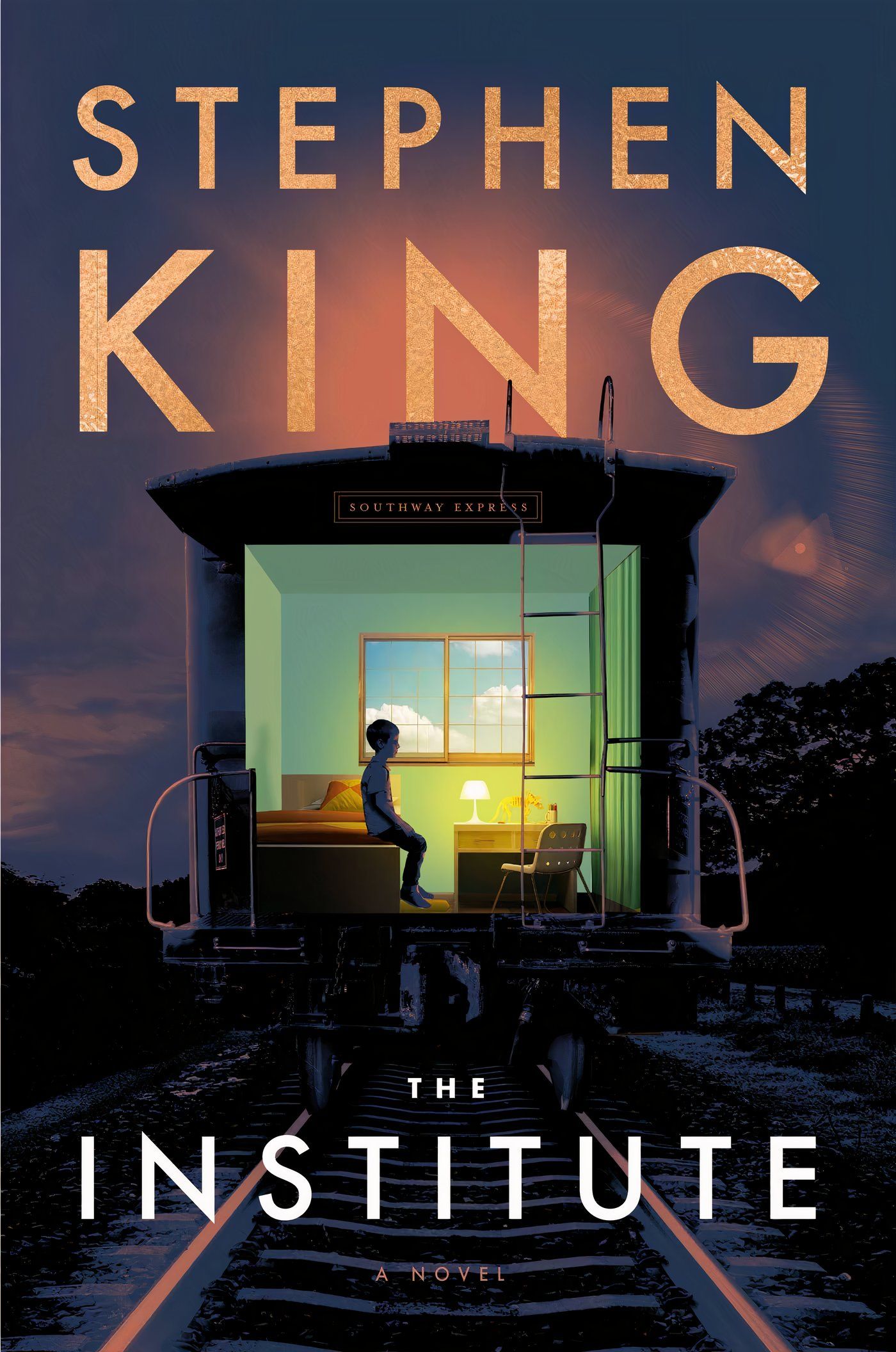 Capa do livro The Institute, de Stephen King