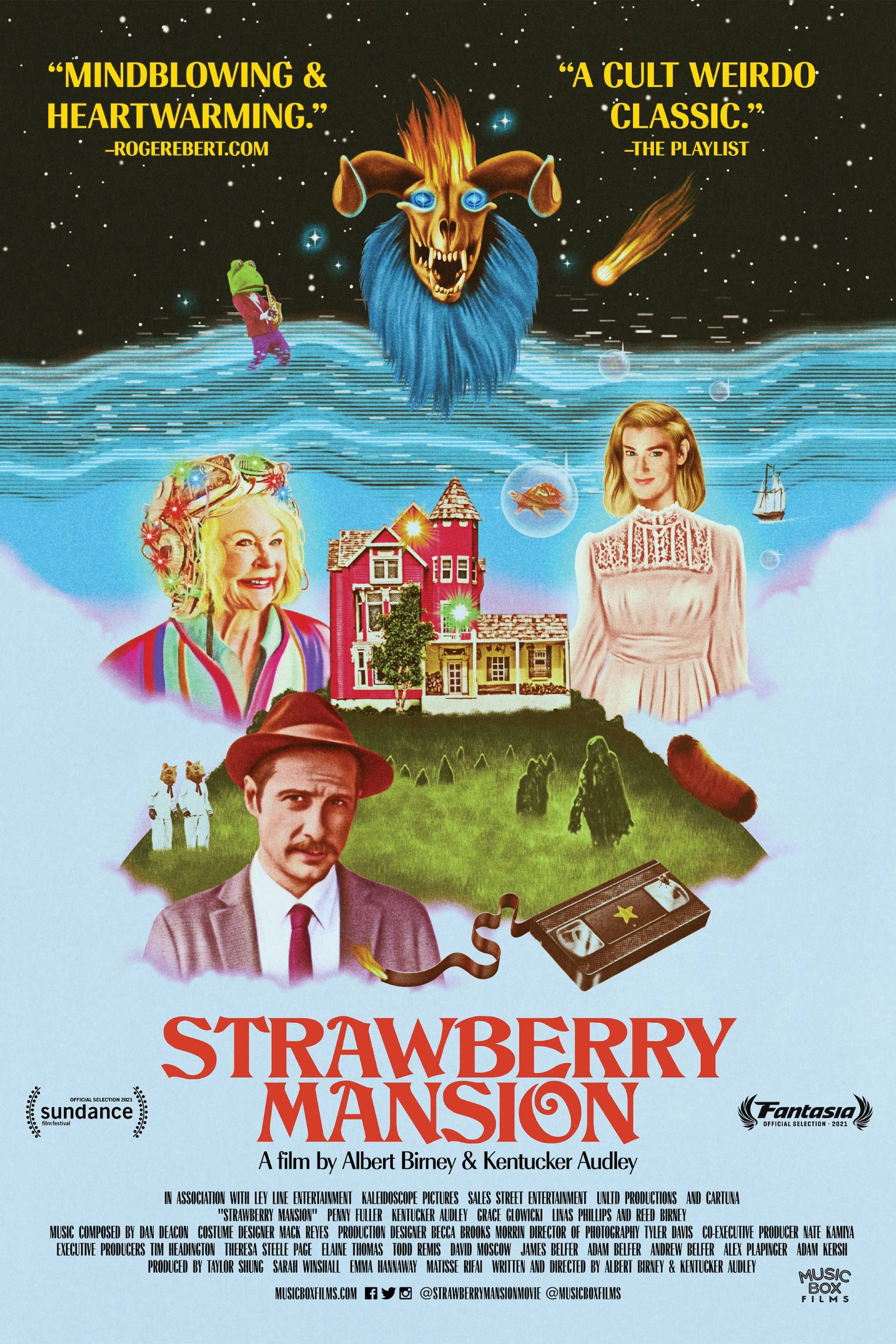 Strawberry Mansion (2021) - Poster
