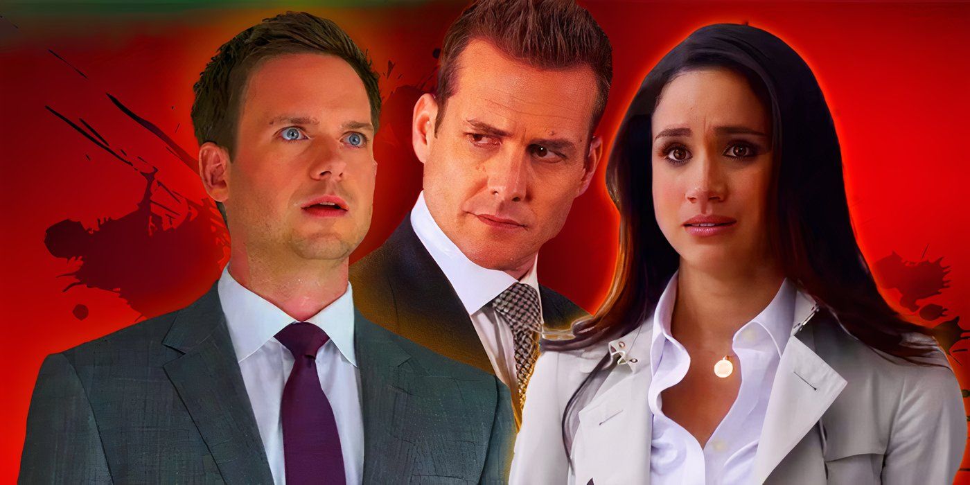 Suits Movie Mike Ross with Harvey Specter and Rachel Zane