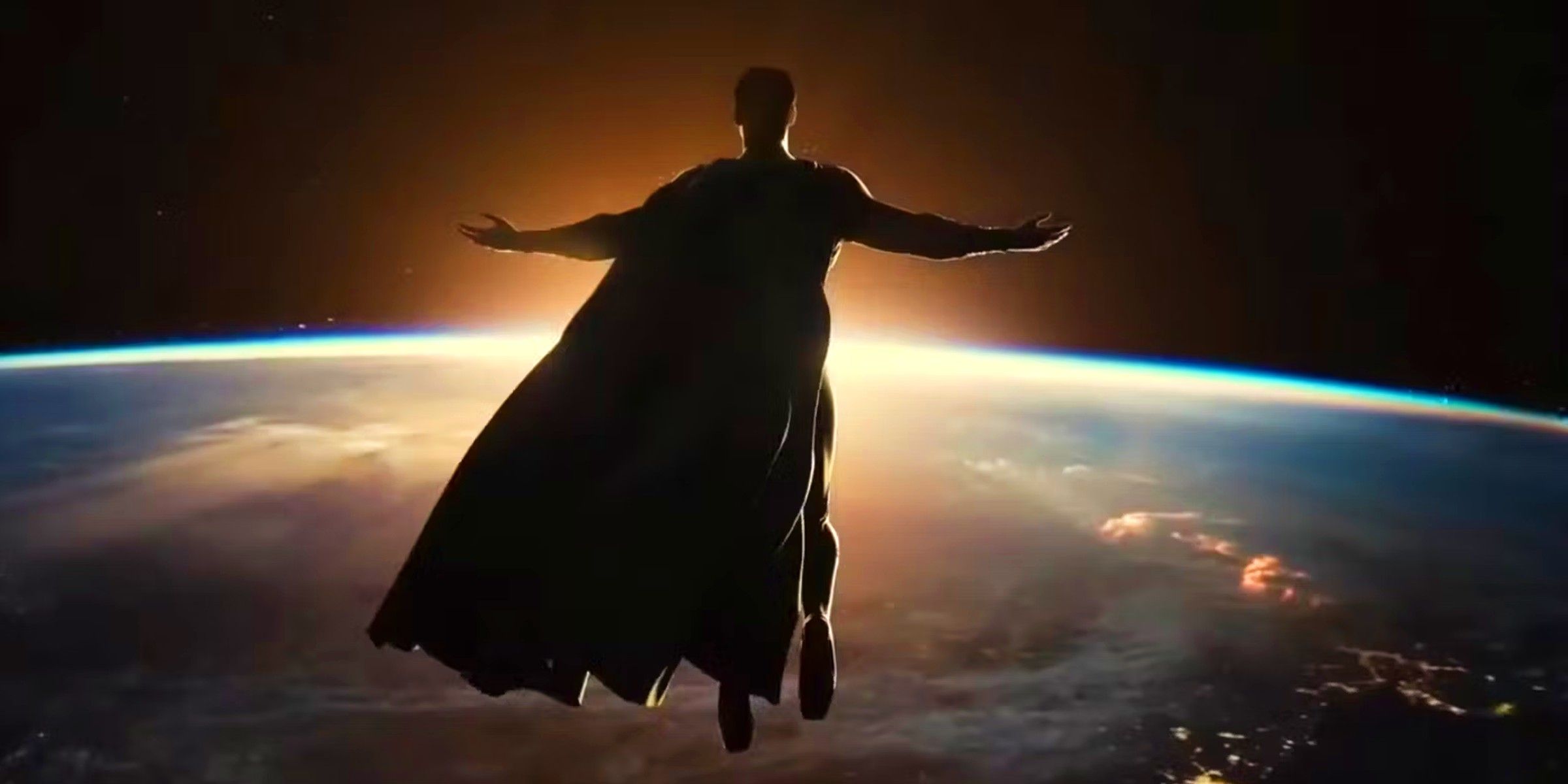 Superman in Space from Man of Steel