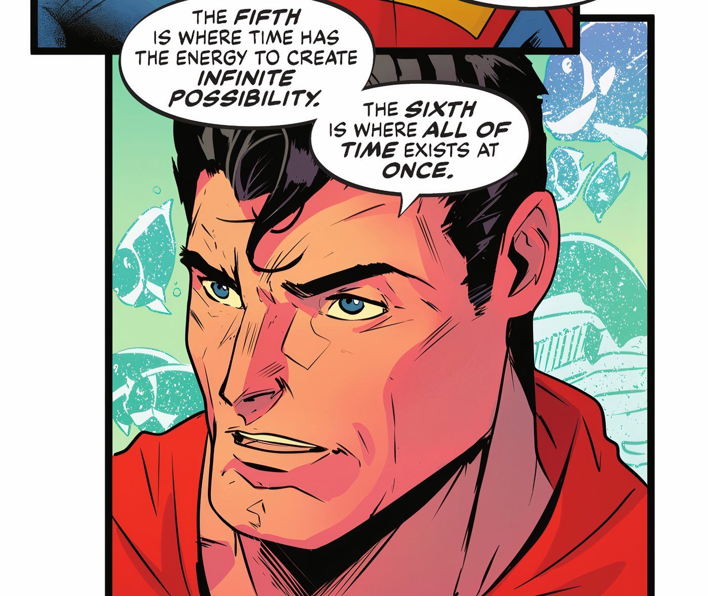 Superman on the Sixth Dimension DC