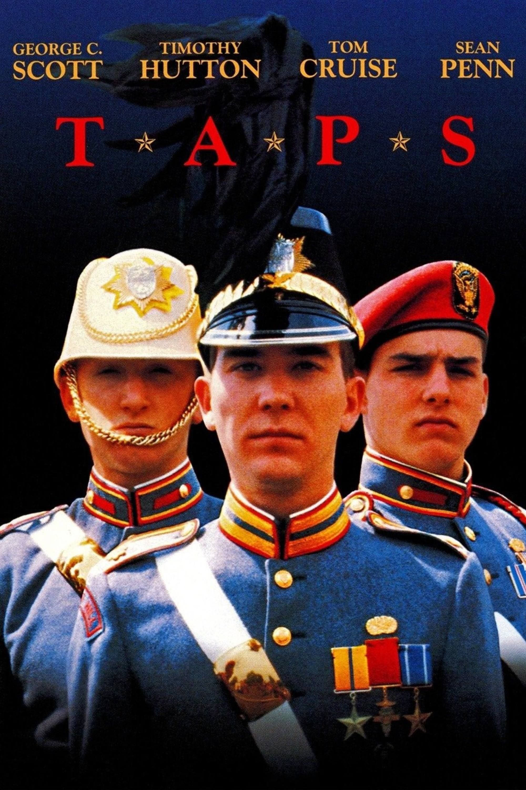 Grifos (1981) - Póster - George Scott, Timothy Hutton, Tom Cruise y Sean Penn