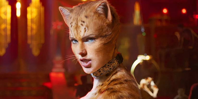 Taylor Swift as a cat in Cats