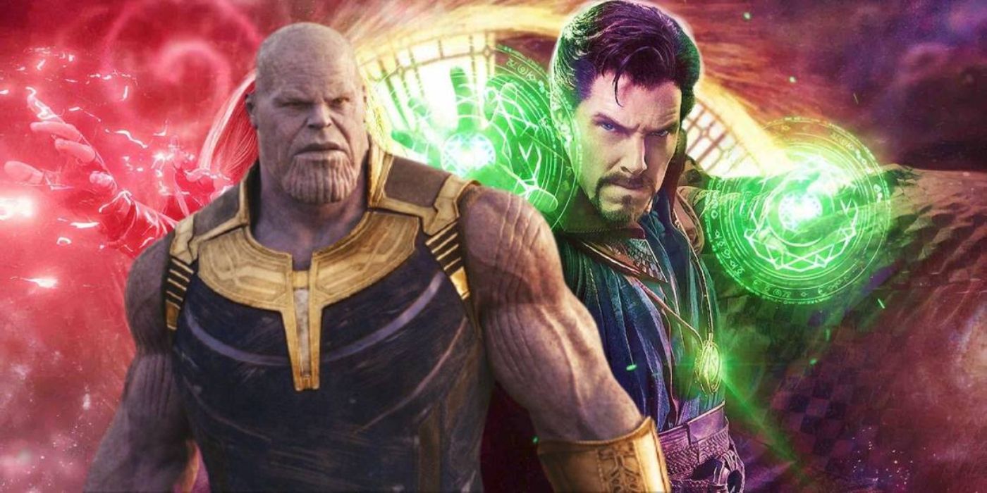 Thanos e Doutor Estranho lado a lado no MCU.