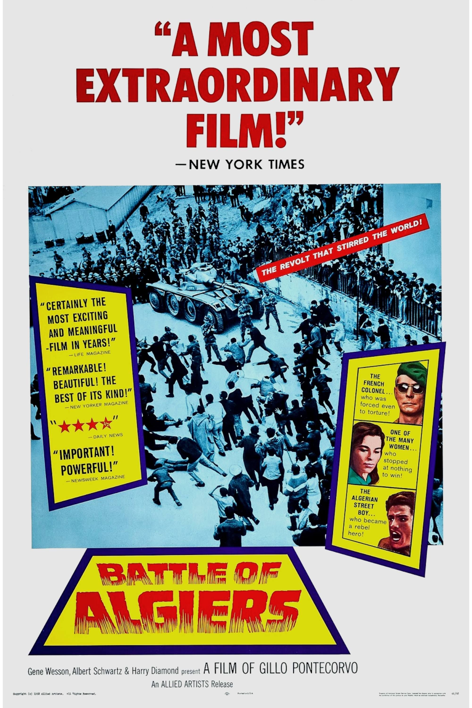 The Battle Of Algiers - Poster