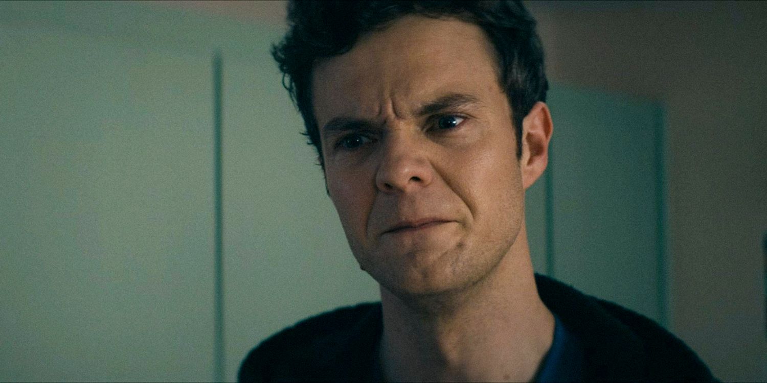 Hughie (Jack Quaid) com uma expressão frustrada no episódio 2 da 4ª temporada de The Boys