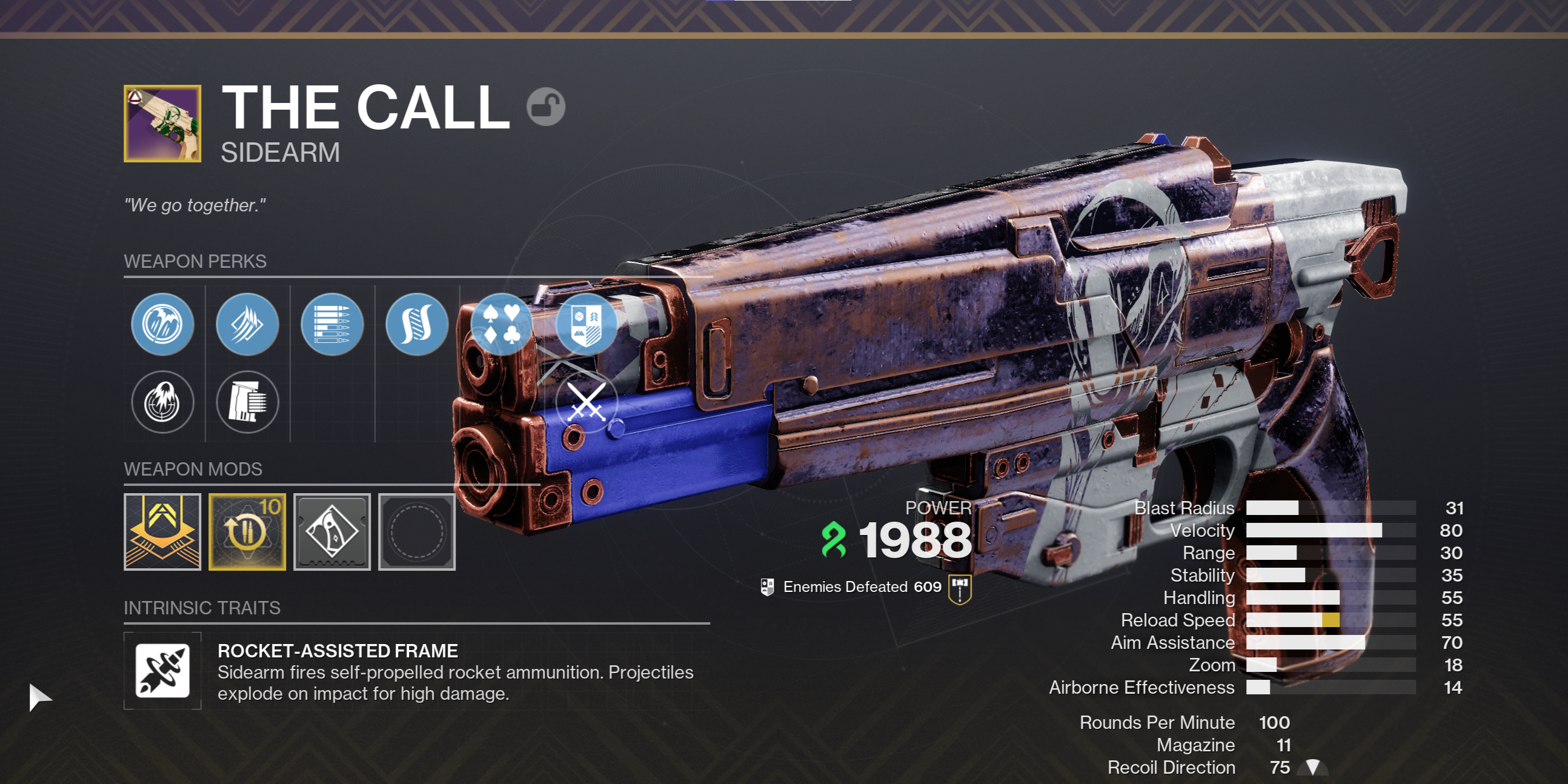 Destiny 2: How To Get The Call Legendary (God Roll & Best Perks)