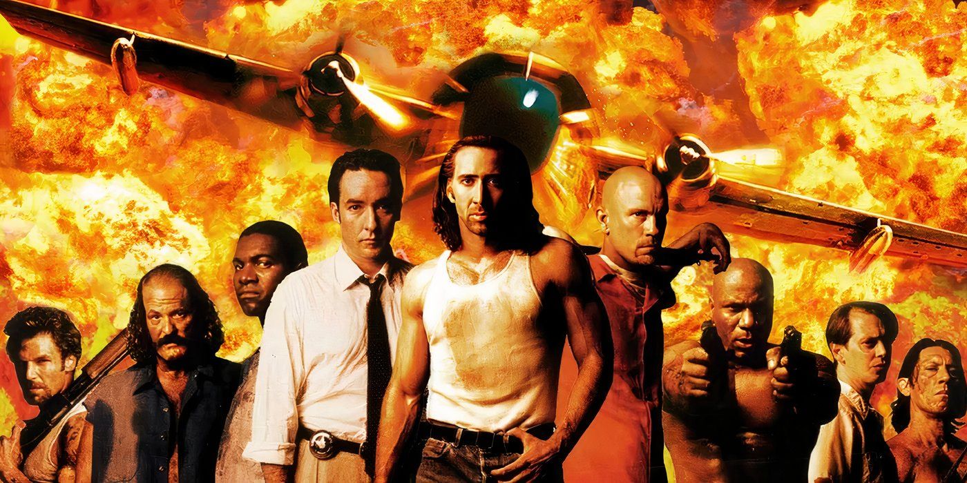 The cast of 1997's Con Air