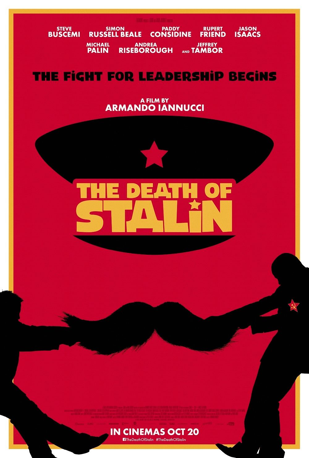 The Death of Stalin 2017 Film Poster
