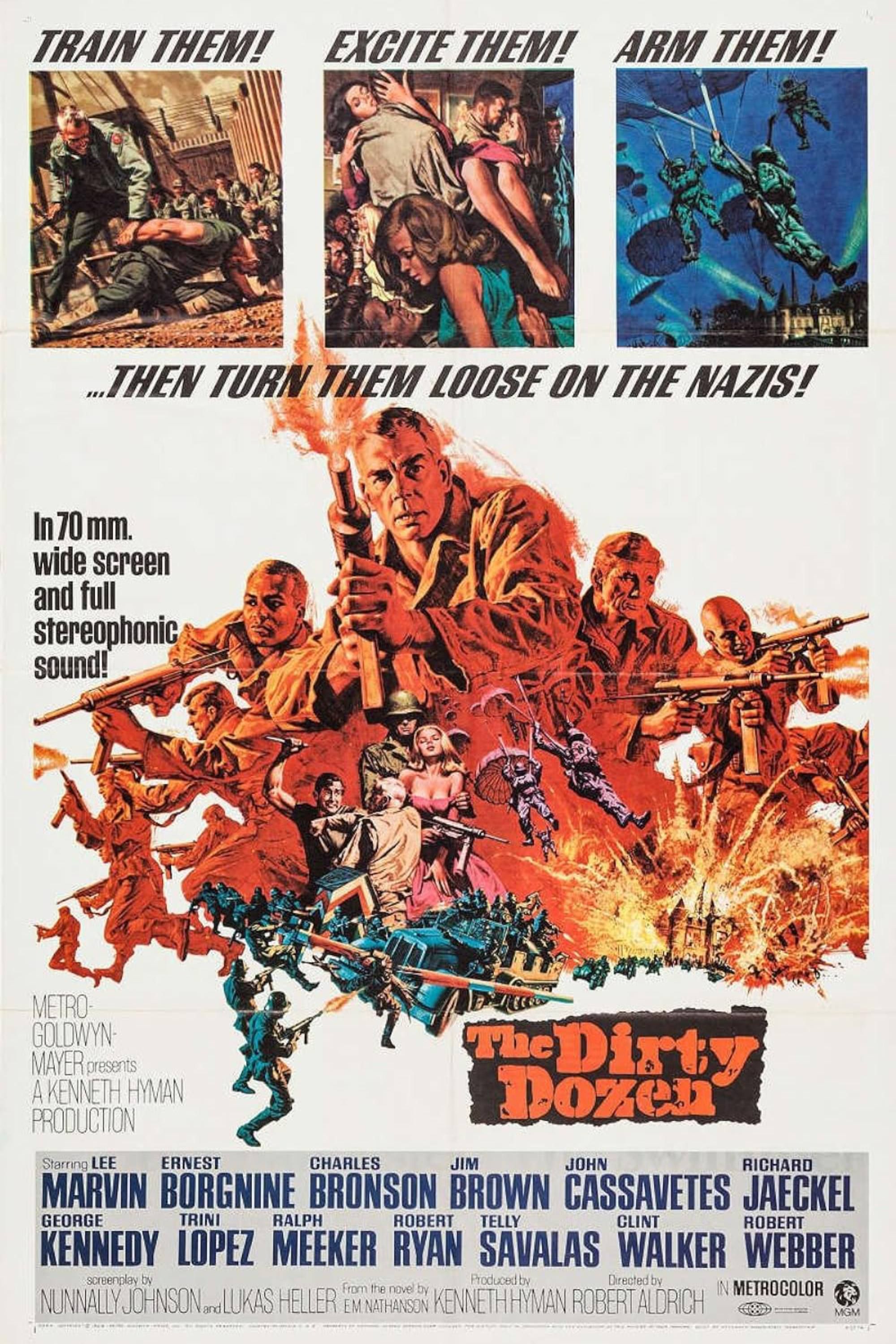 The Dirty Dozen (1967) - Poster