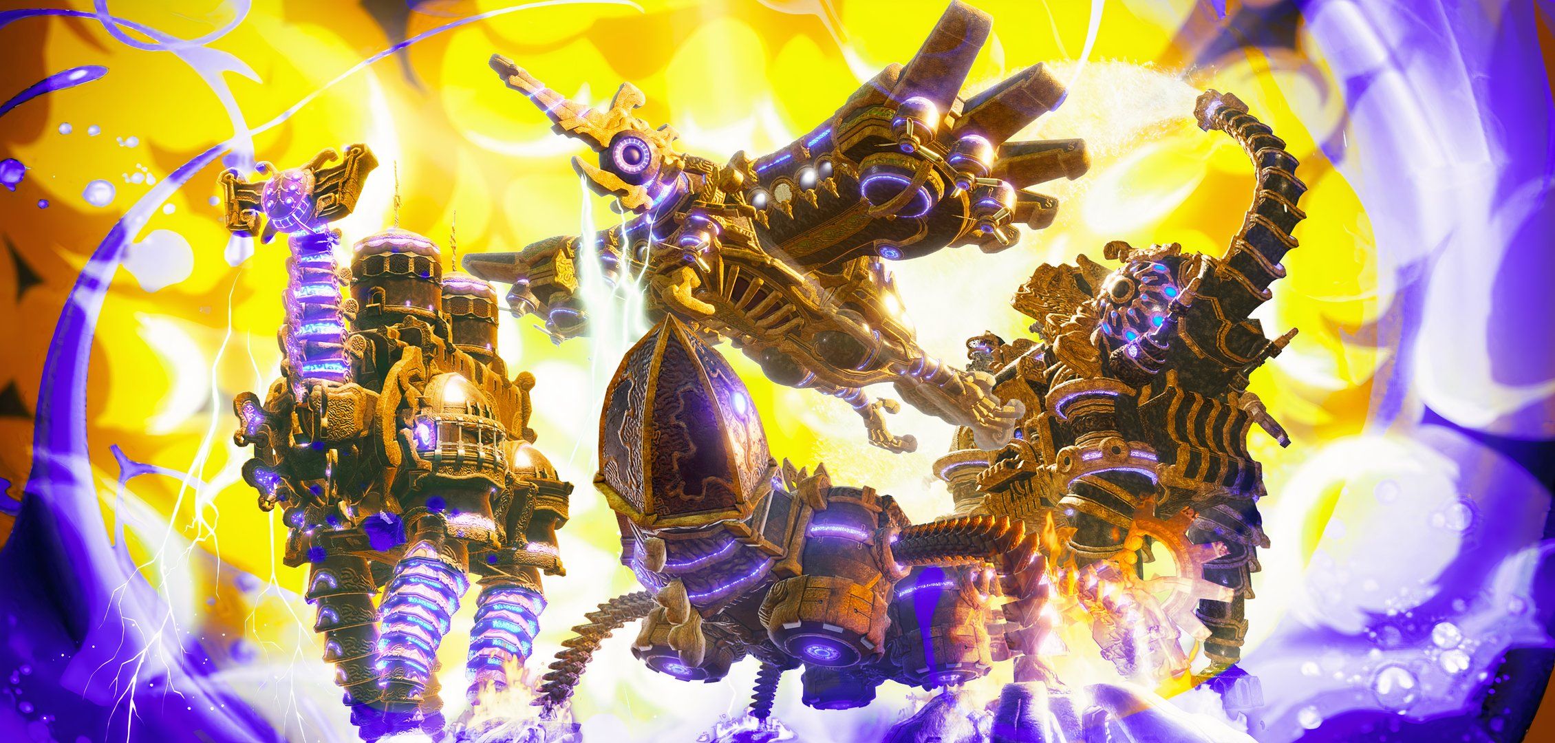 The four divine beasts from Breath of the Wild.
