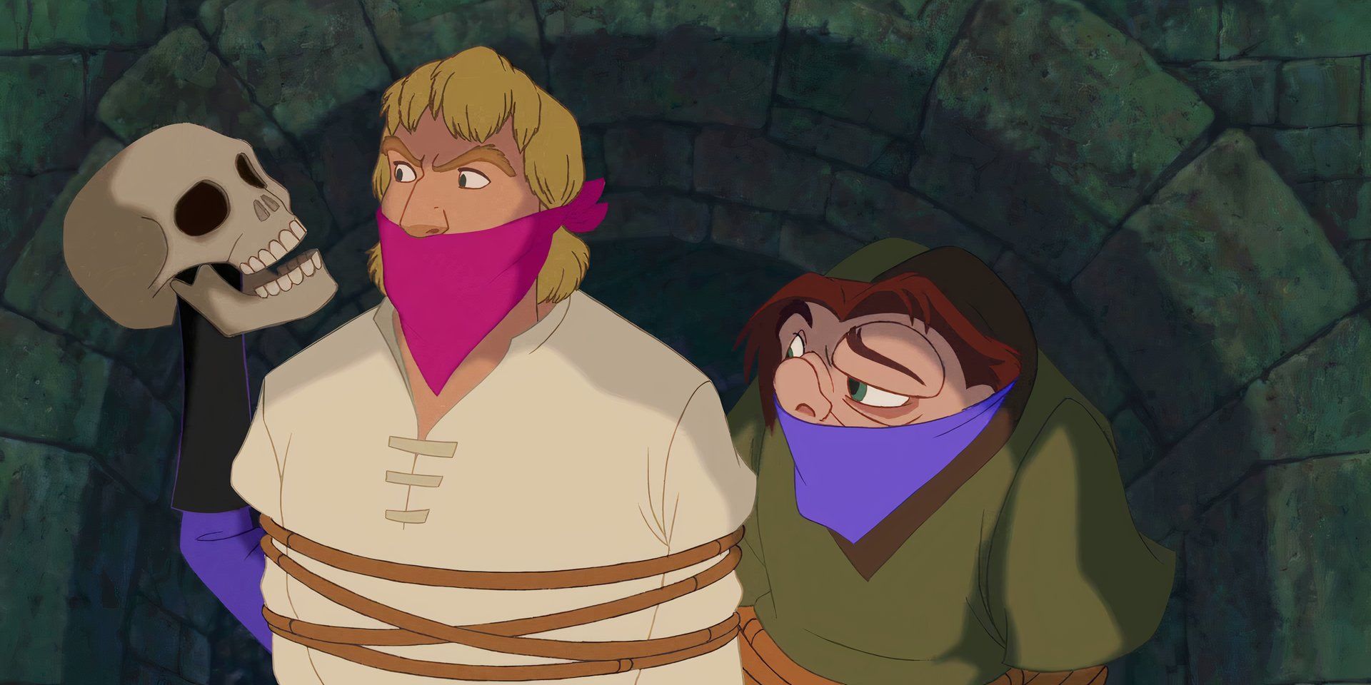 The Hunchback of Notre Dame Phoebus and Quasimodo abducted