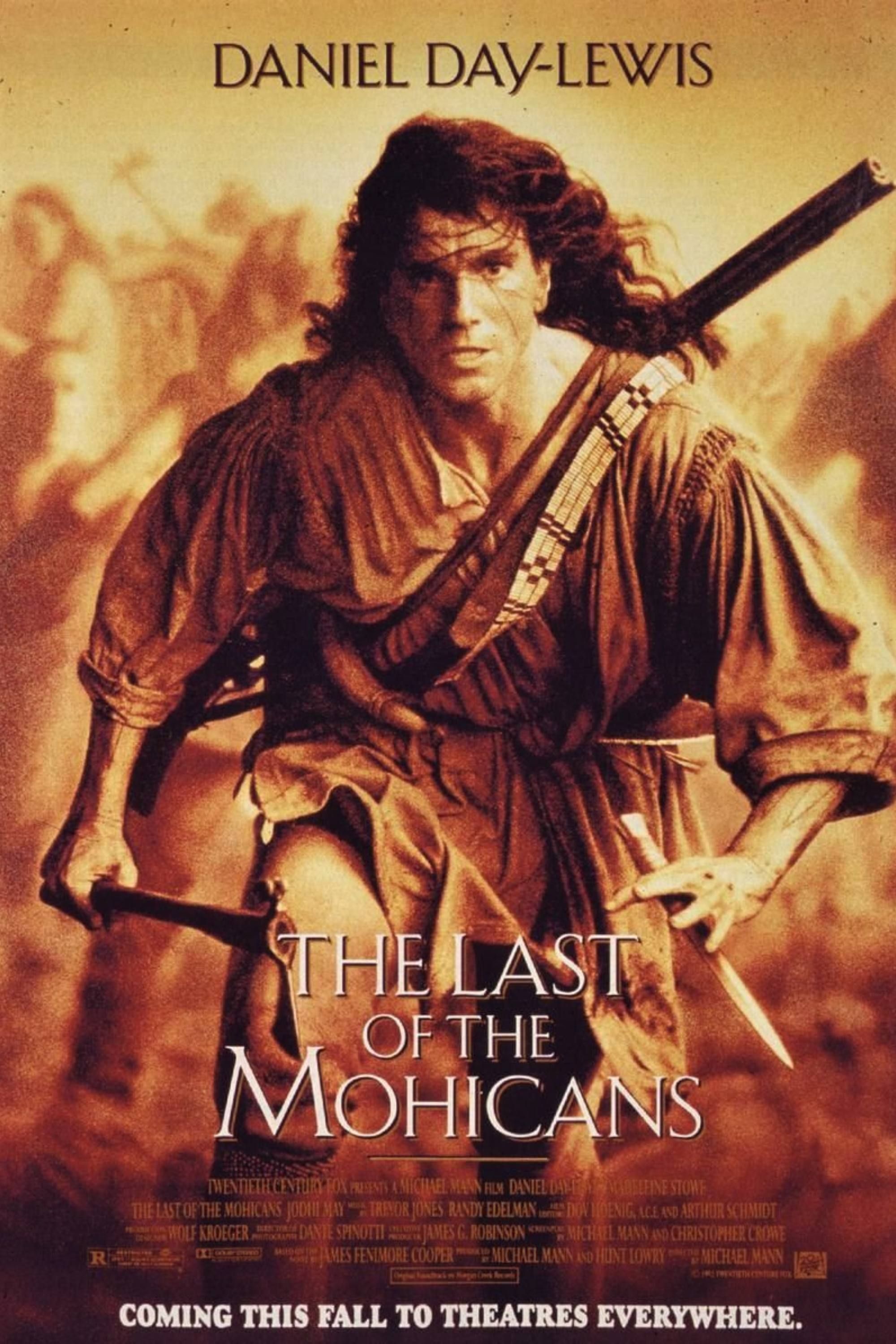 The Last Of The Mohicans - Poster- Daniel Day-Lewis