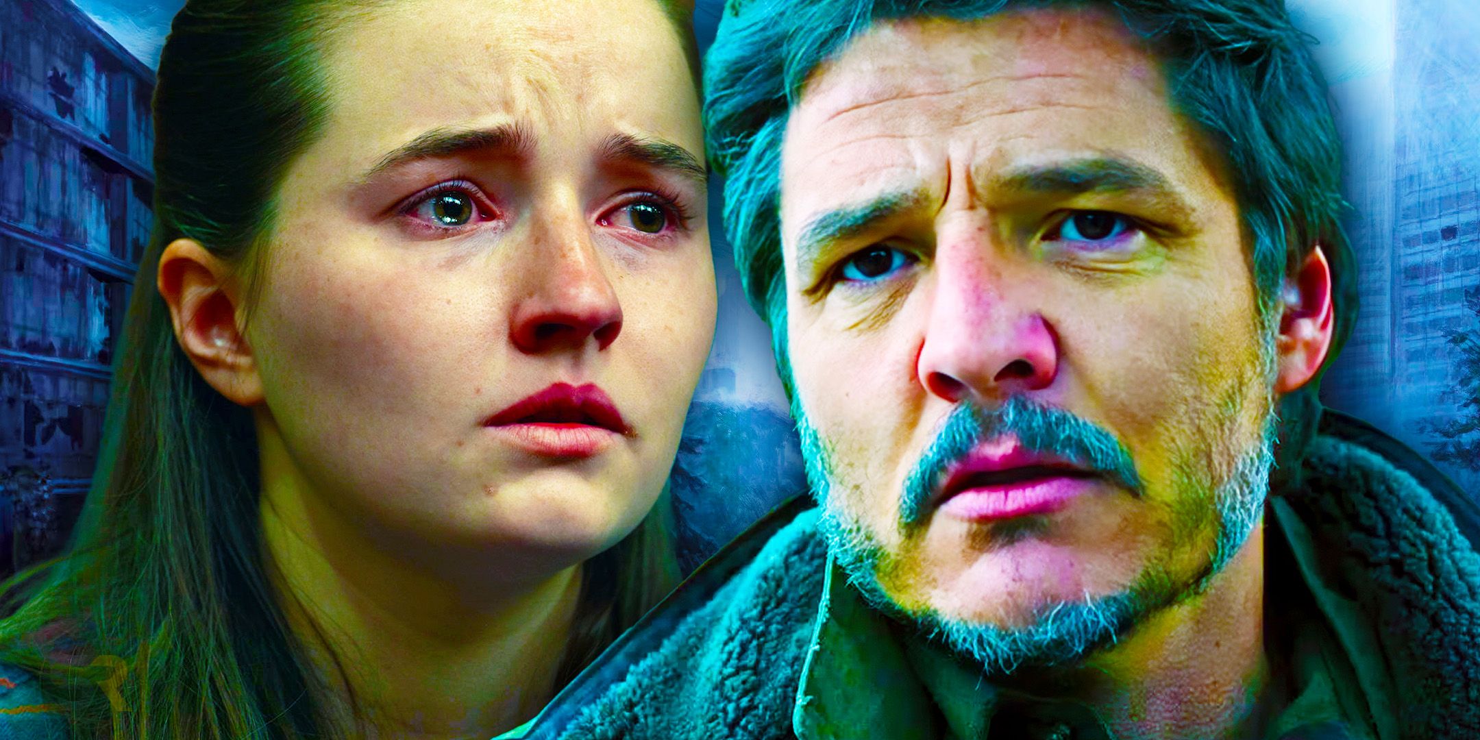 Kaitlyn Dever and Pedro Pascal who star as Abby and Joel in The Last of Us