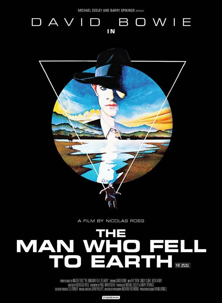 The Man Who Fell to Earth 1976 Film Poster
