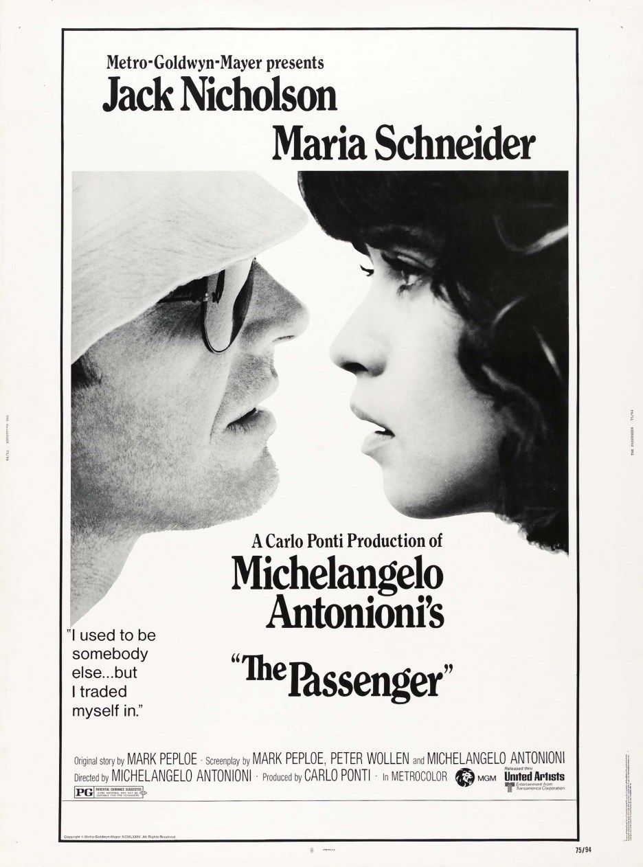 The Passenger 1975 Film Poster