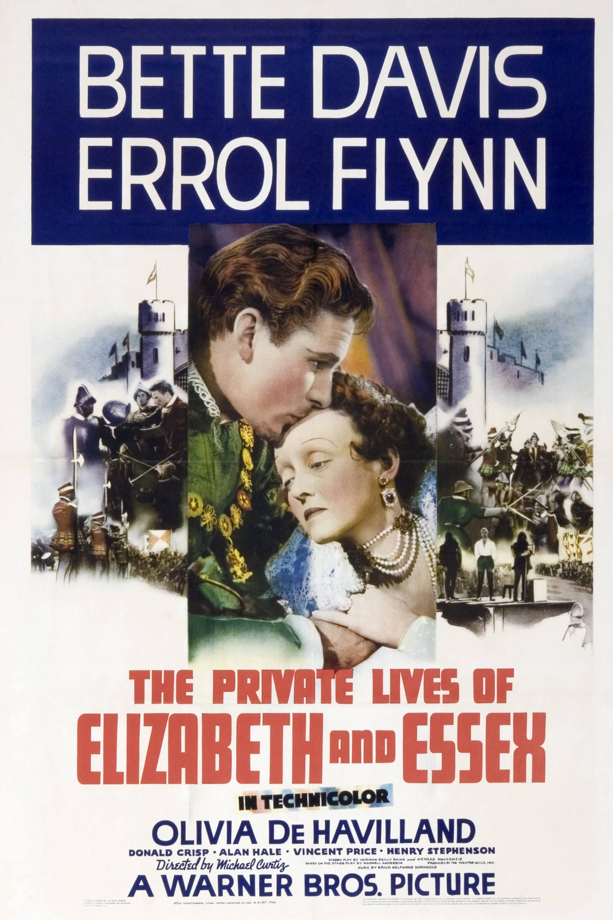 The Private Lives of Elizabeth and Essex (1939) - Poster