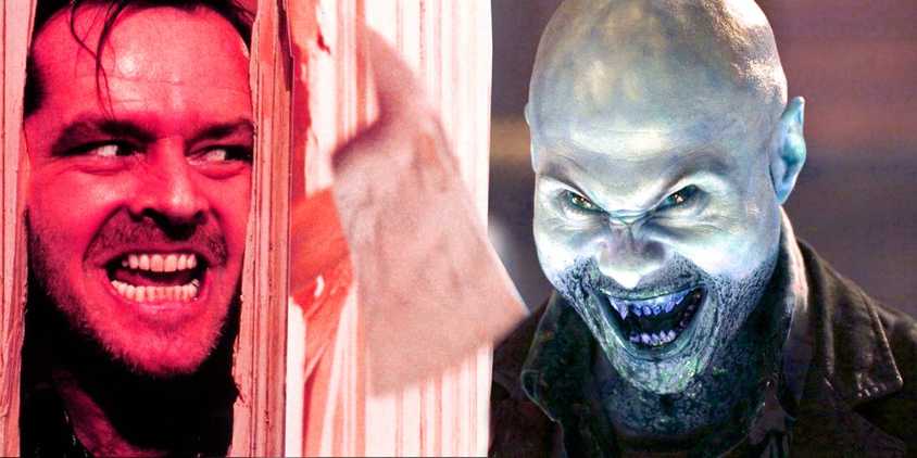 The Shining 30 Days of Night split image
