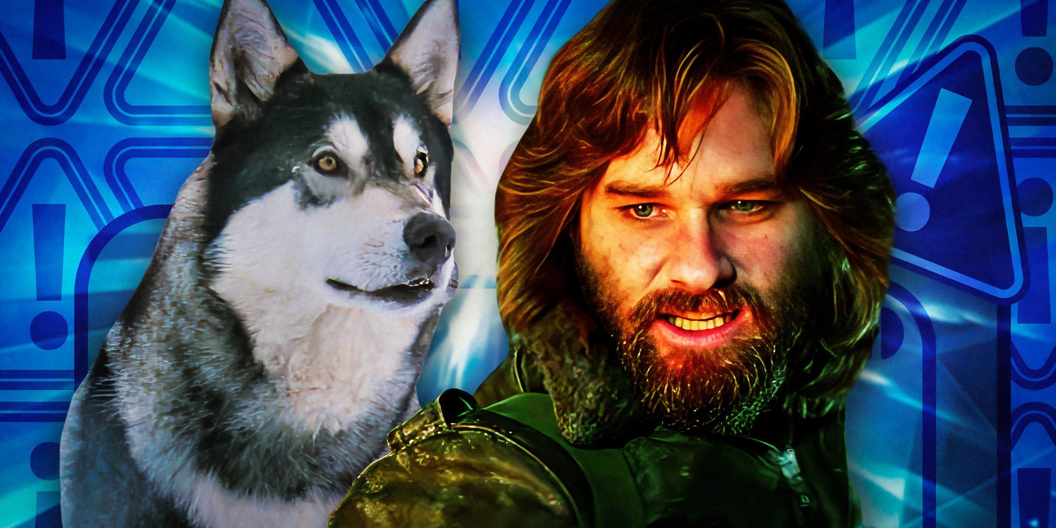 The Thing 1982 sled dog and MacReady