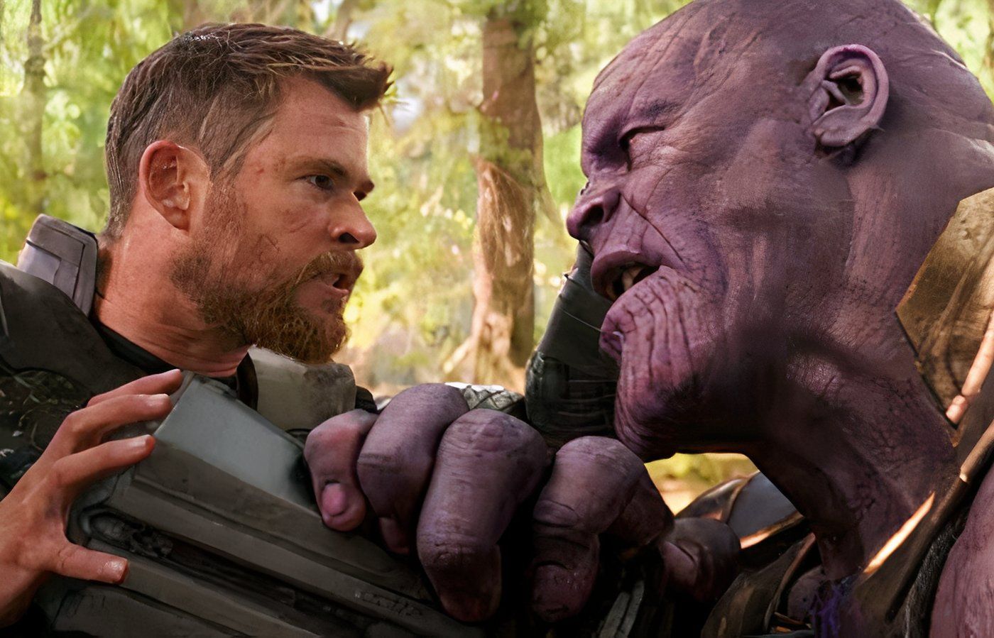 thor kills thanos in the mcu-1