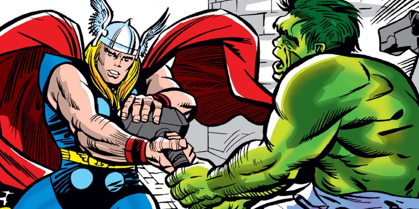 thor vs hulk in journey into mystery 112