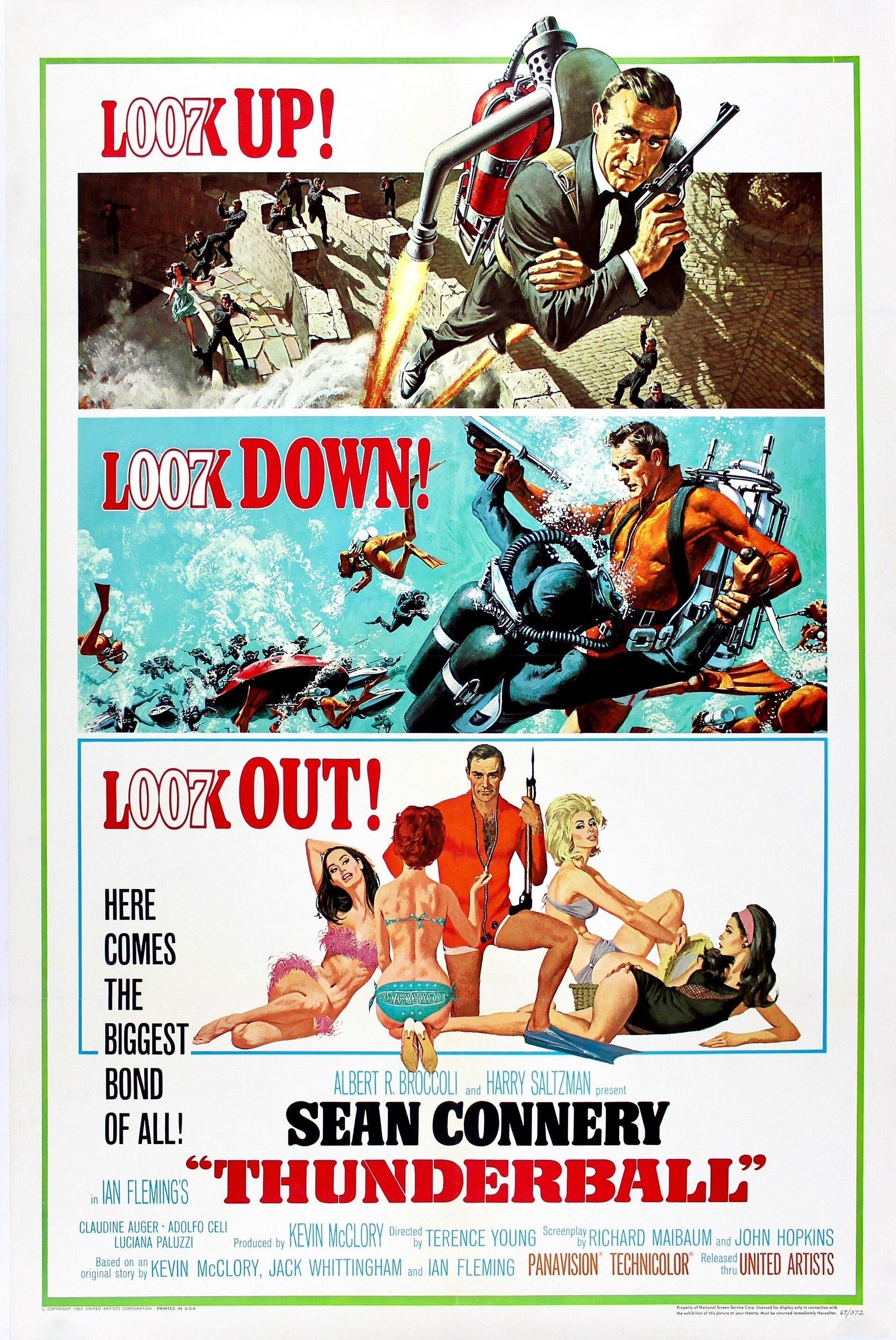 Thunderball Film Poster