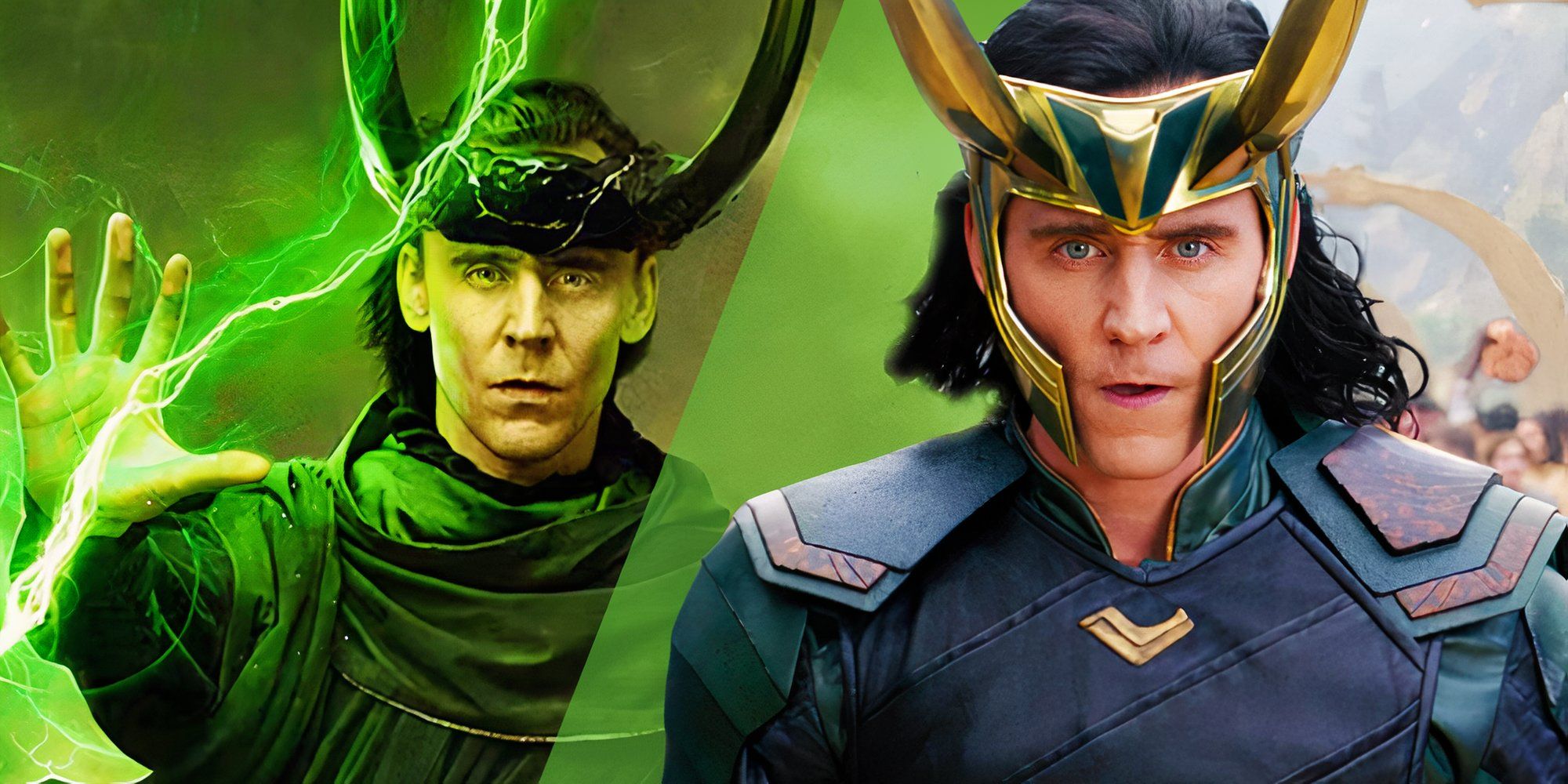 Tom Hiddleston as God Loki in the MCU