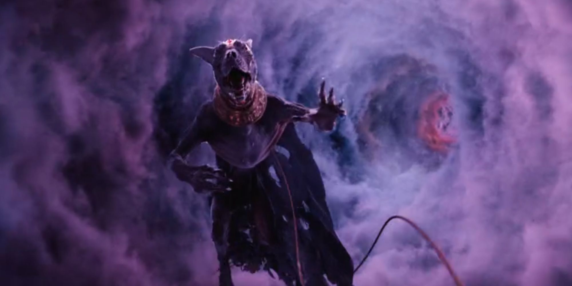 Sutekh in the Time Vortex in Doctor Who