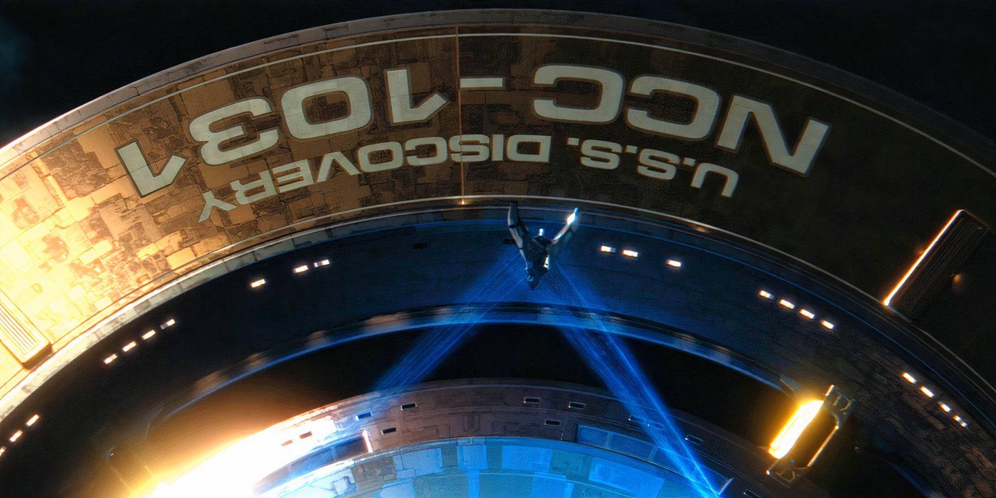 USS Disocovery in Star Trek Short Treks Calypso