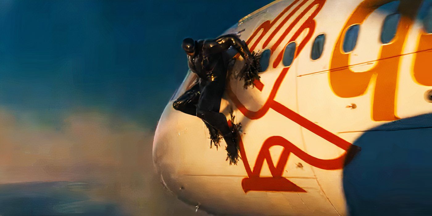 Venom on a plane in Venom The Last Dance trailer
