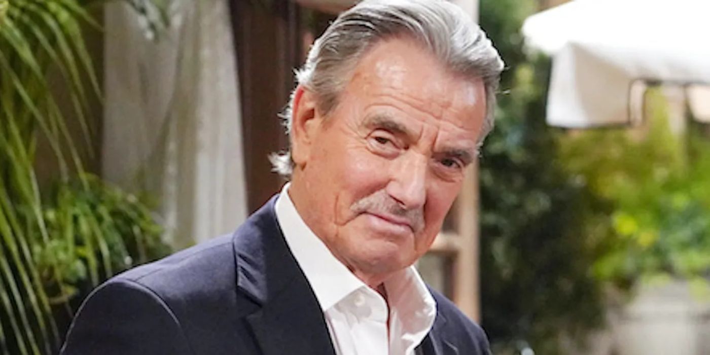 Victor Newman (Eric Braeden) smirking in The Young and the Restless.-1