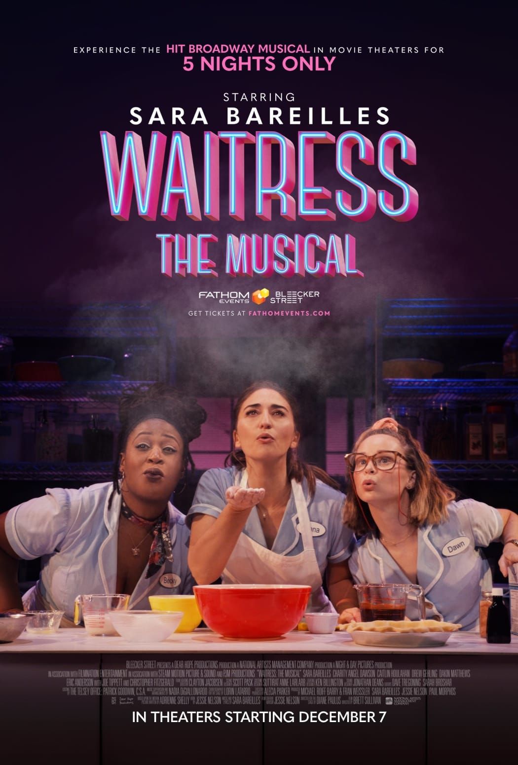 Waitress The Musical Film Poster