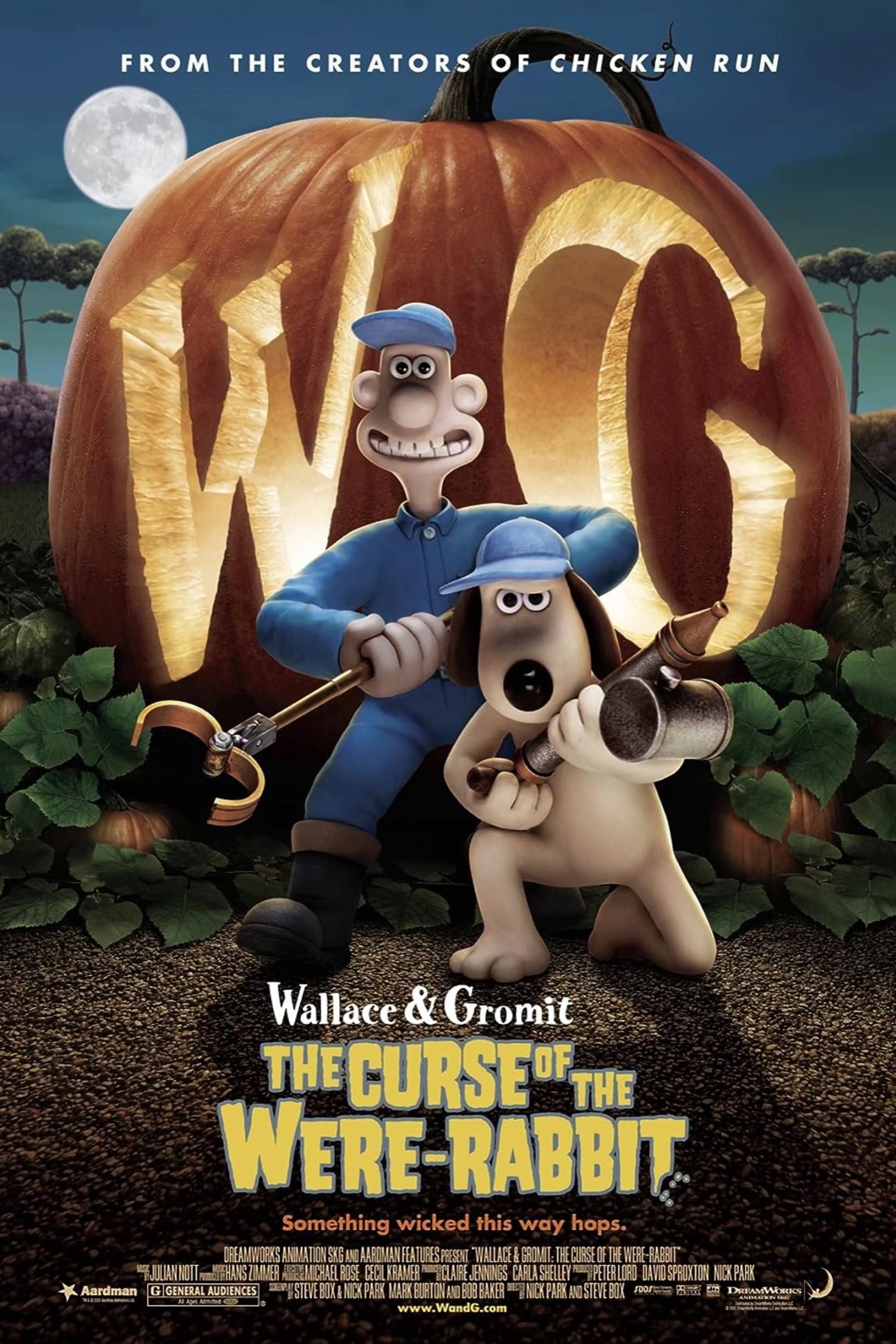 Wallace & Gromit_ The Curse of the Were-Rabbit (2005) - Poster