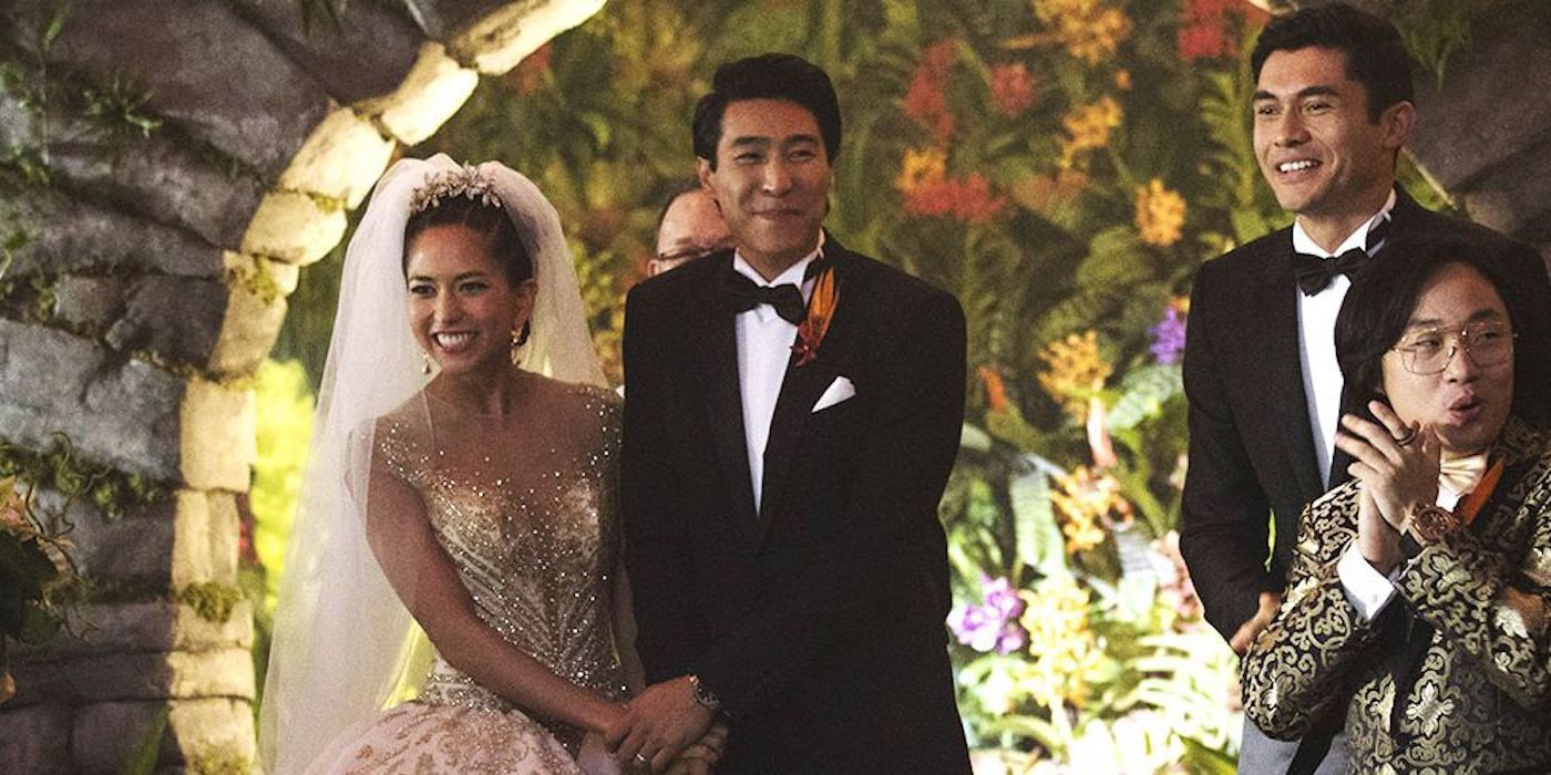 Wedding scene in Crazy Rich Asians