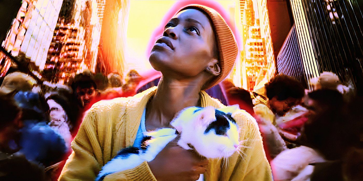 Lupita Nyong&rsquo;o as Sam in A Quiet Place Day One