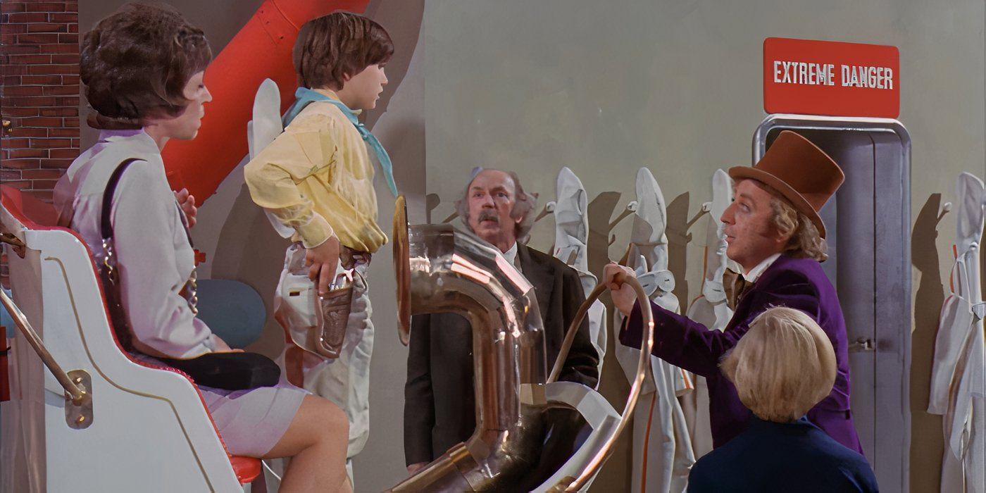 Willy Wonka talks roller skates