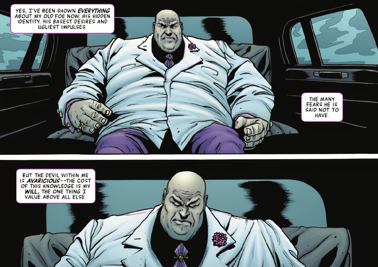 Wilson Fisk sabe tudo sobre o Demolidor DC