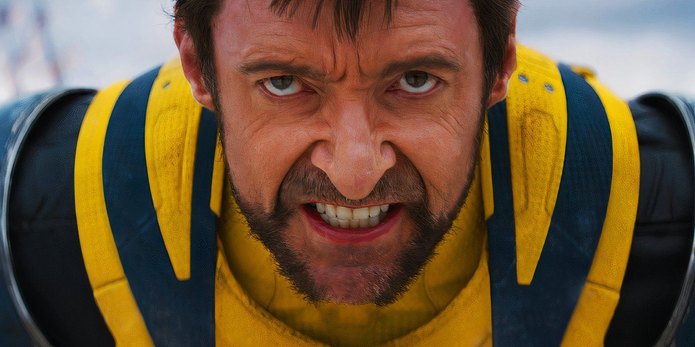 Wolverine snarling in Deadpool & Wolverine