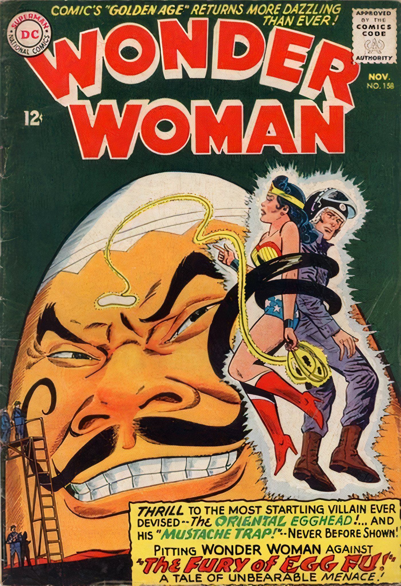 Wonder Woman #158 Egg-Fu cover