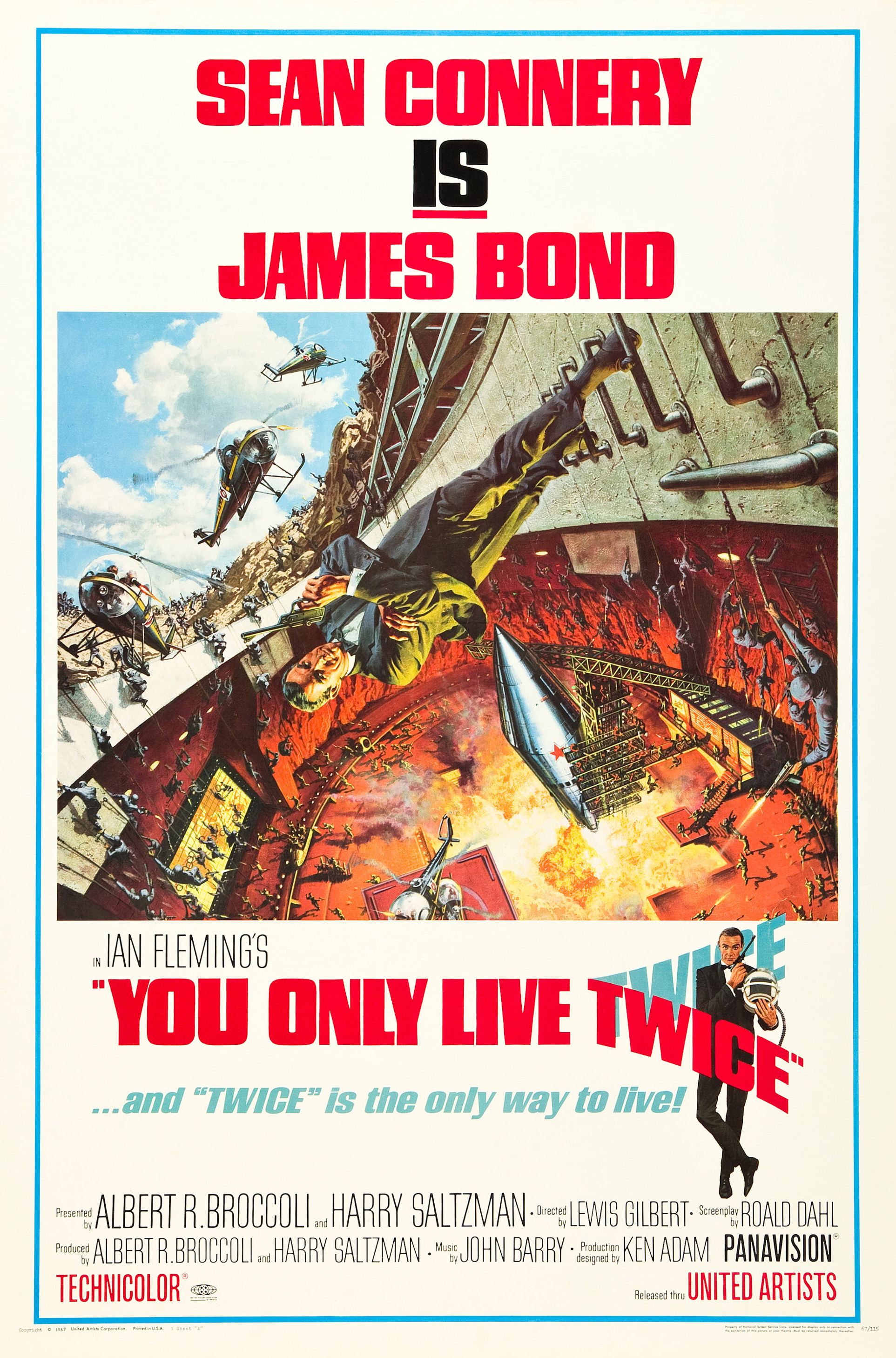 You Only Live Twice Film Poster